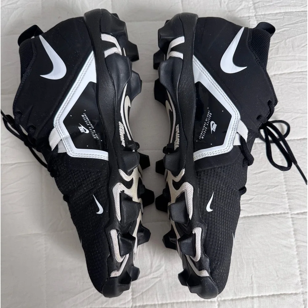 Nike Alpha Men's US‎ 12 Football Cleats CV0582-001 Fastflex Agility System